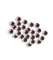 OJOS MOVILES SMART ROJO 12 mm. PACK 40