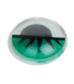 OJOS MOVILES SMART VERDE 10 mm. PACK 50