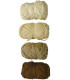 OVILLOS LANA NIEF. 28gr. TONO MARRON P/4