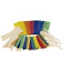 PALILLOS PLANO NIEF. COL. SURTIDOS 100 U