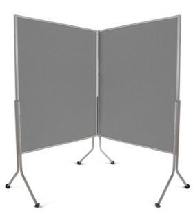 PANEL SEPAR. ROCADA MOVIL 120x195 GRIS
