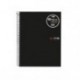 Bloc Miquelrius Emotions Notebook 10 Micro.Tapa Pp A4 200h 70g Cuadric.5x5 Negro