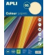 PAPEL COLOR A4 80g 100h SURTID.PASTEL