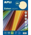 PAPEL COLOR A4 80g 100h SURTID.PASTEL