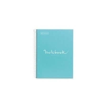 Bloc Miquelrius Emotions Notebook 5 Micro.Tapa Dura A5 120h 90g Horiz.7mm Azul Cielo