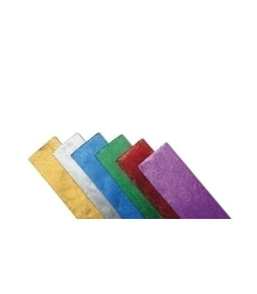 PAPEL CREPE SADIPAL ALUM. 0,5x2,5 PLATA
