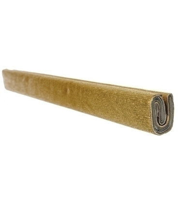 PAPEL CREPE SPAPER METAL 0,5x2,5 ORO