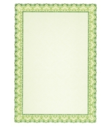 PAPEL DIPLOMA A4 APLI 115g 10h VERDE ESM