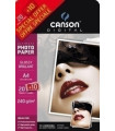 P.INKJET CANSON FOTO A4 240g 20h GLOSSY