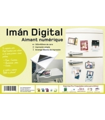 PAP.YOSAN HOJAS DE IMAN 330micras 32x45