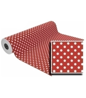 PAPEL REGALO BOBINA BK.31x80 LUNARES