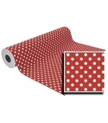 PAPEL REGALO BOBINA BK.31x80 LUNARES