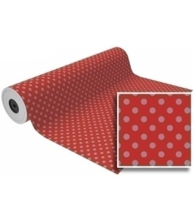 PAPEL REGALO BOBINA BK.31x80 LUNARES