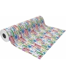 PAPEL REGALO BOBINA BK.62x80 INFANTIL