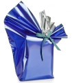 PAPEL REGALO COLIBRI 60x15 AZUL METALIZA