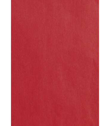 PAPEL REGALO BOBINA TV 70x100 KRAFT ROJO