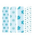 PAPEL PARA ORIGAMI 20x20 AZUL-1 20h