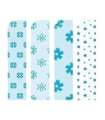 PAPEL PARA ORIGAMI 20x20 AZUL-1 20h