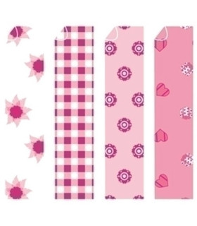 PAPEL PARA ORIGAMI 20x20 ROSA-2 20h