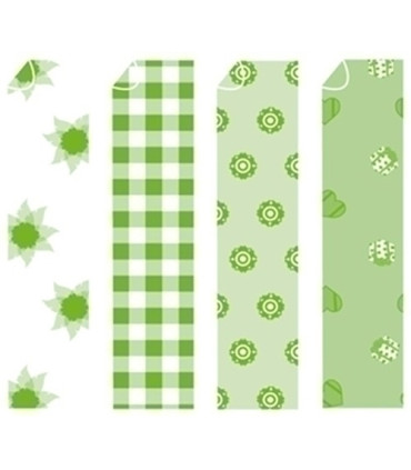 PAPEL PARA ORIGAMI 20x20 VERDE-2 20h