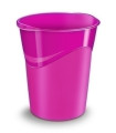 PAPELERA PLAST. CERRADA CEP GLOSS ROSA