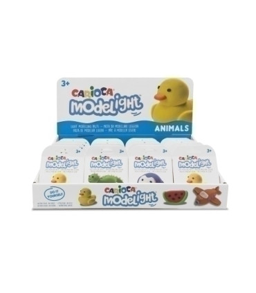 PASTA MODELAR CARIOCA MODELIGHT ANIMAL