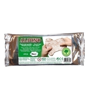 PASTA MODELAR ALPINO 500 GR. BLANCA