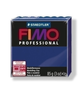 PASTA MODELAR FIMO PROF. AZUL MARINO 85G