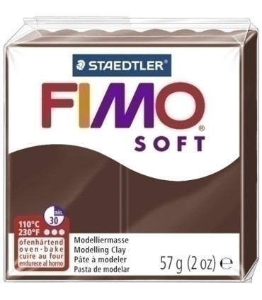 PASTA MODELAR FIMO SOFT CHOCOLATE 57GR