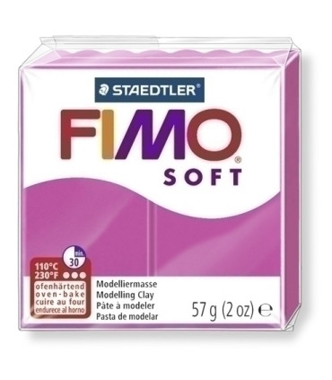 PASTA MODELAR FIMO SOFT FRAMBUESA 57GR