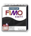 PASTA MODELAR FIMO SOFT NEGRO 57GR