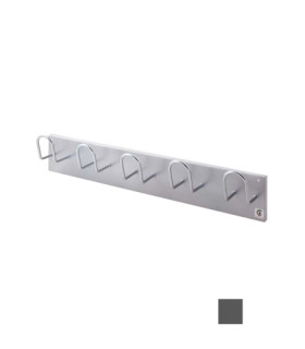 PERCHERO CILINDRO PARED 5 COLGADORES GRA