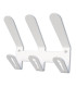 PERCHERO PARED EC/02 3 COLGADORES BLANCO