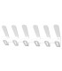 PERCHERO PARED EC/02 6 COLGADORES BLANCO