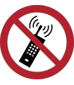 PICTOGRAMA  PROHIBIDO USO MOVILES  B/1