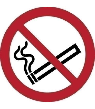 PICTOGRAMA  PROHIBIDO FUMAR  B/1