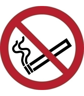 PICTOGRAMA  PROHIBIDO FUMAR  B/1