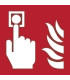 PICTOGRAMA  PUNTO ALARMA INCENDIO  B/1