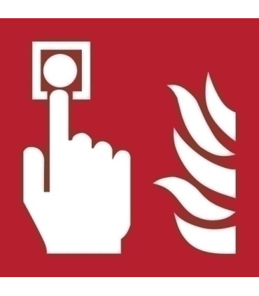 PICTOGRAMA  PUNTO ALARMA INCENDIO  B/1