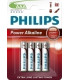 PILAS PHILIPS LR03 SUPER ALCALINA B/4