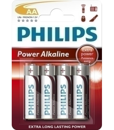 PILAS POWERLIFE LR06 SUPER ALCALINA B/4