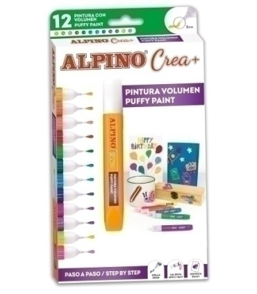 PINTURA 3D ALPINO ESTUCHE de 12