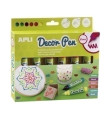 PINTURA 3D APLI DECOR PEN ESTUCHE de 6