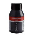 PINTURA ACRIL.AMSTERDAM 1000 ml NEGRO OX