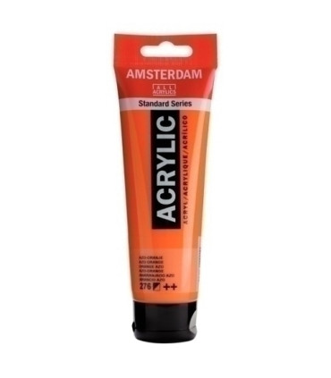PINTURA ACRIL.AMSTERDAM 120 ml ANARANJAD