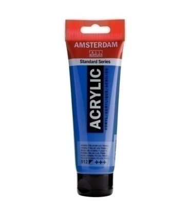 PINTURA ACRIL.AMSTERDAM 120 ml AZUL COB.