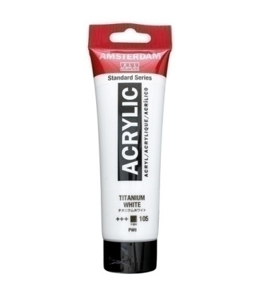 PINTURA ACRIL.AMSTERDAM 120 ml BLANCO