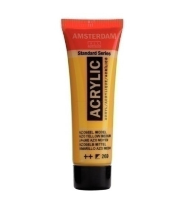 PINTURA ACRIL.AMSTERDAM  20 ml AZO AMARI