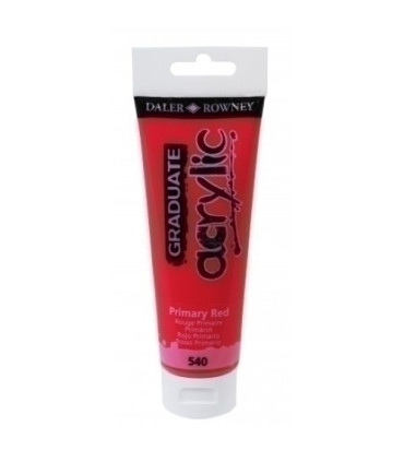 PINTURA DALER ROWNEY GRADUATE 120ml ROJO