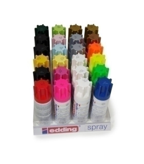 PINTURA ACRIL.EDDING 200 ml EXPOSITOR 24